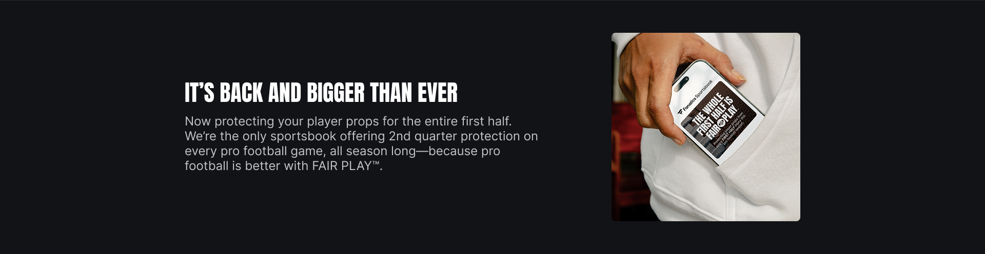 Fair play is back explainer